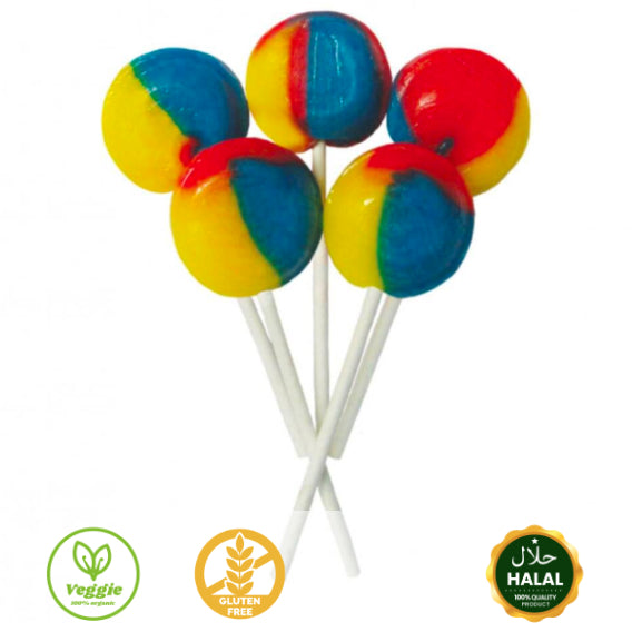 Dobsons Wrapped Tutti Frutti Mega Lolly - Lollypop Lane