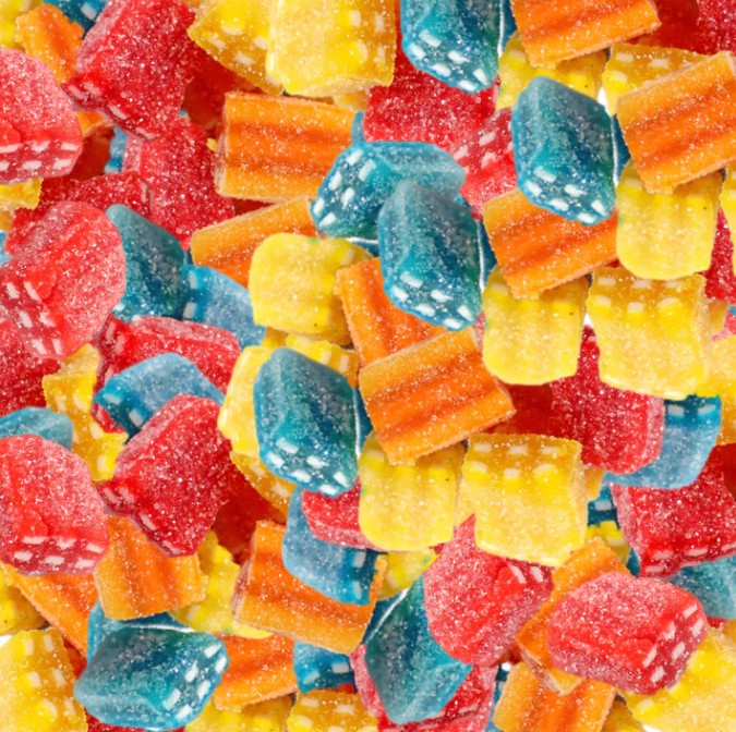 Fizzy Bricks Sweets