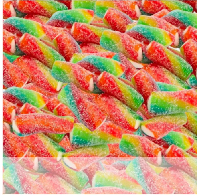Fizzy Rainbow Bites Sweet