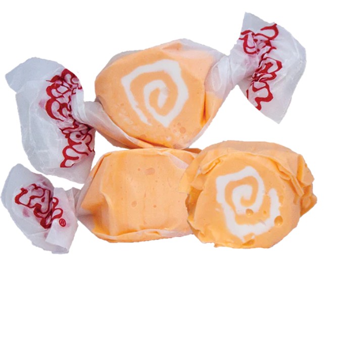 Taffy Town Orange Cream Flavoured Taffy Toffee Pick n Mix Sweets