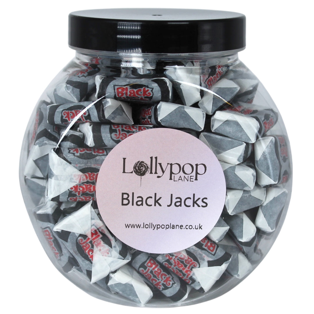 Barratt Black Jack Chews Mini Sweet Jar - 400g