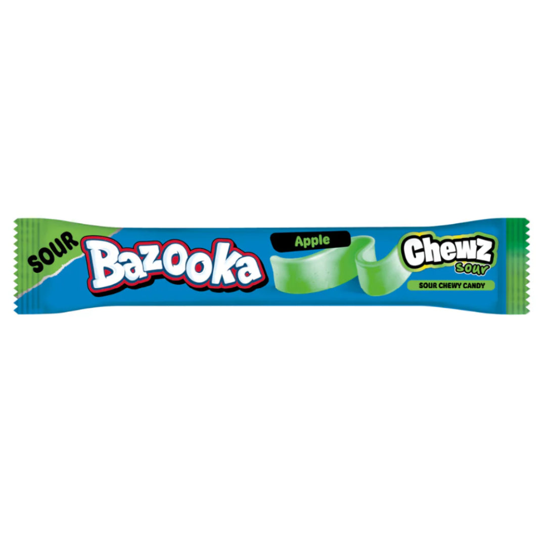 Bazooka Apple Sour Chewz Chew Bar 14g