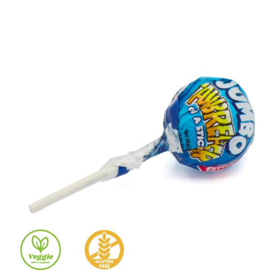 Blue Razz Jumbo Jawbreaker Lollypop