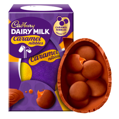 Cadbury Caramel Nibbles Chocolate Easter Egg 96g