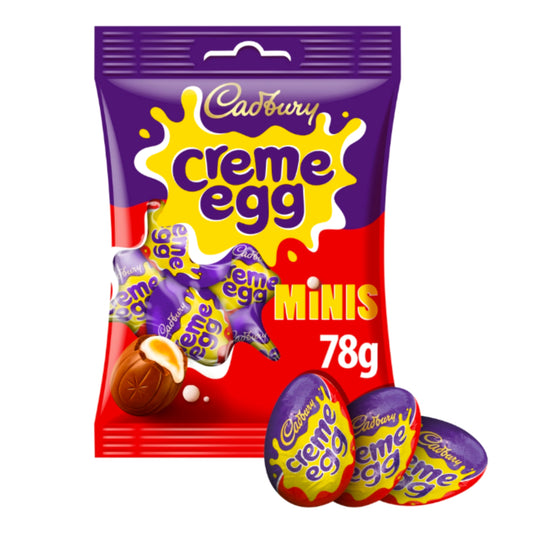 Cadbury Creme Egg Minis Chocolate Bag 78g