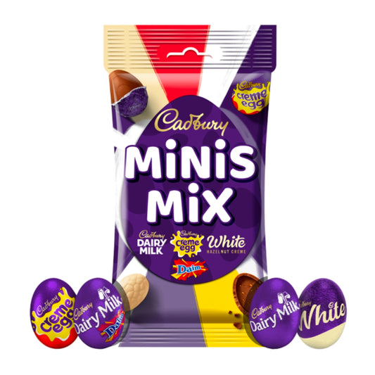 Cadbury Mini Mixed Chocolate Easter Egg Bag 238g