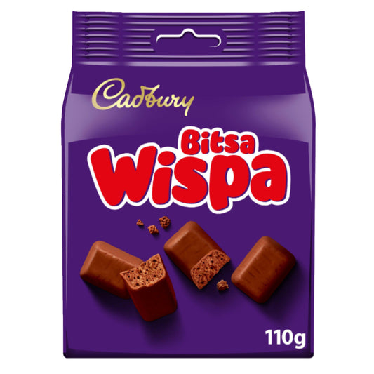 Cadbury Bitsa Wispa Chocolate Pouch 110g