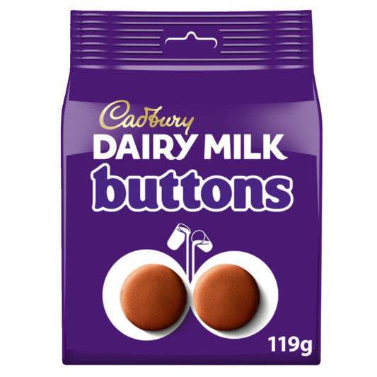 Cadbury Dairy Milk Giant Buttons Chocolate Bag 119g