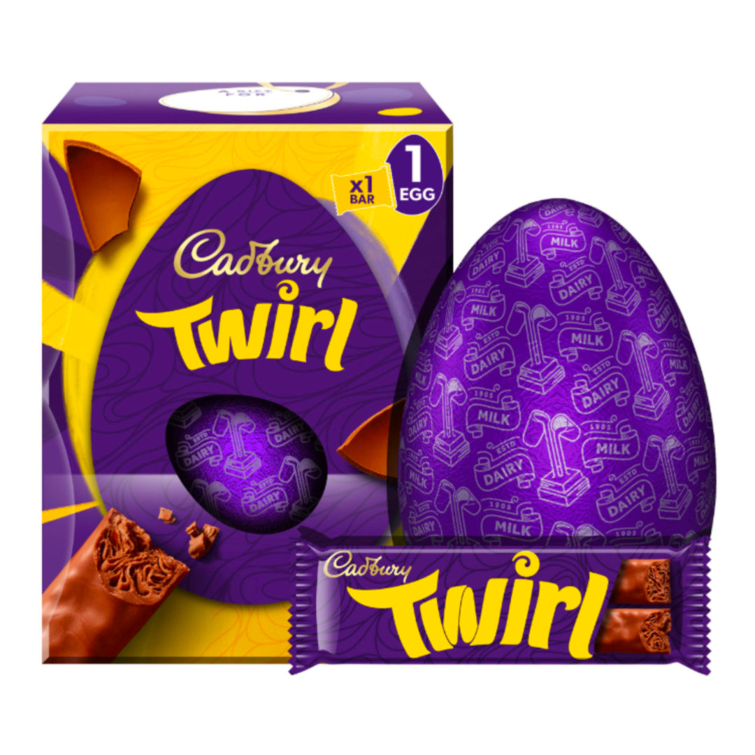 Cadbury Twirl Chocolate Easter Egg 198g