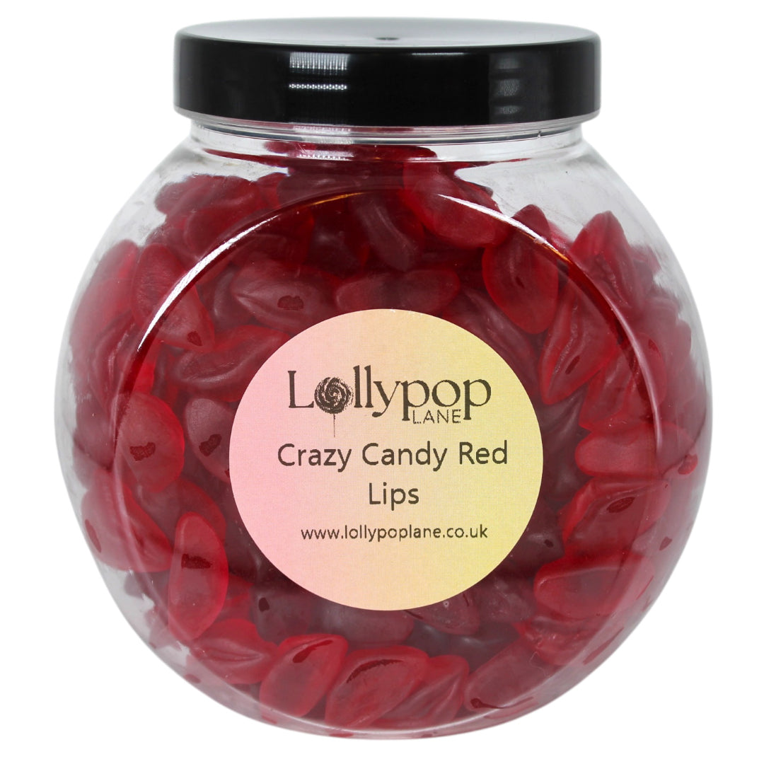 Candy Realms Jelly Lips Mini Sweet Jar - 400g