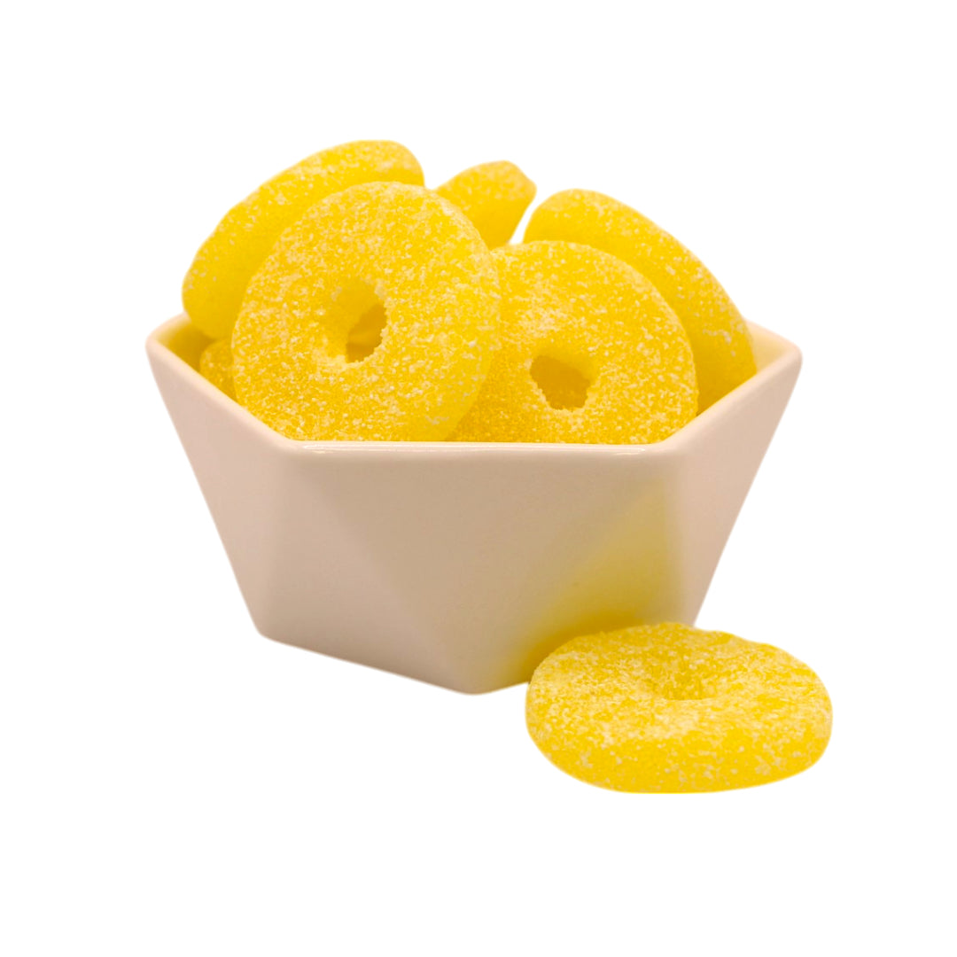 Candycrave Vegan Fizzy Pineapple Slices