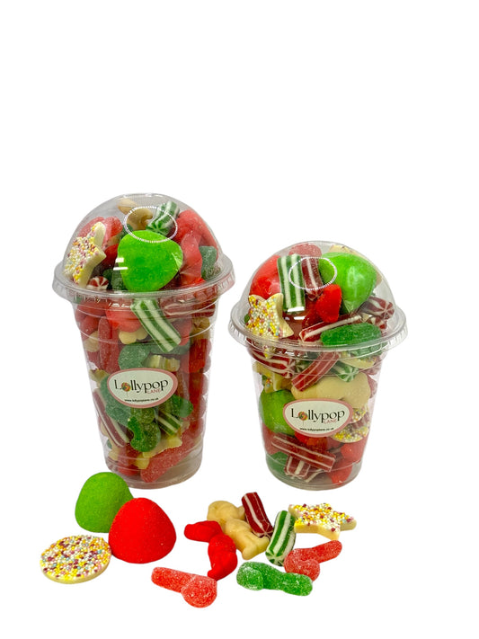 Christmas Pick n Mix Cups