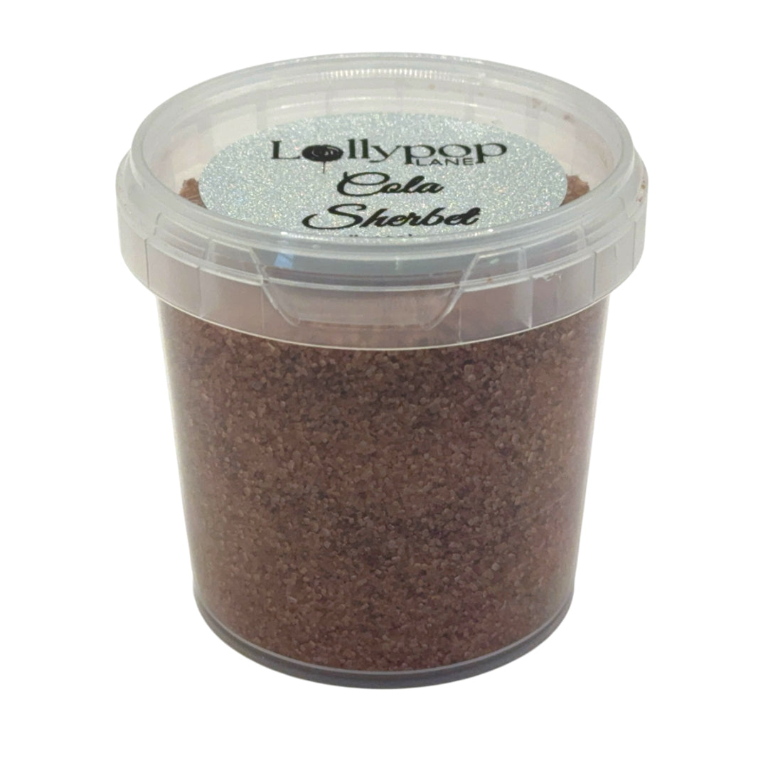 Container of Lollypop Lane Cala Sherbet on a white background