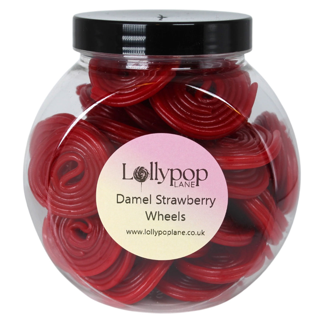 Damel Strawberry Wheels Mini Sweet Jar - 400g