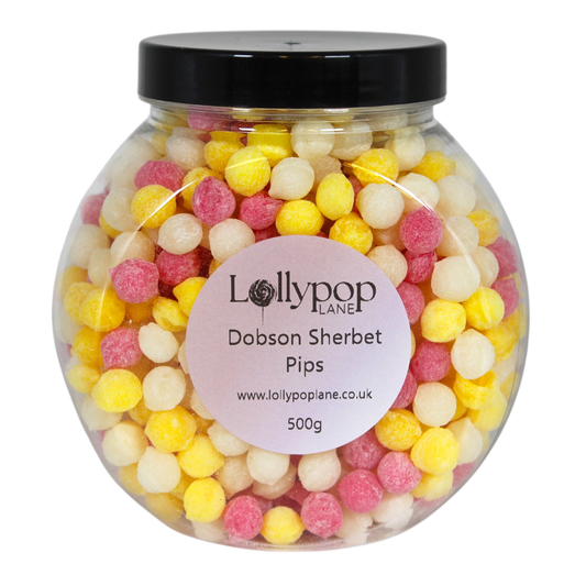 Dobson Sherbet Pips Mini Sweet Jar - 500g