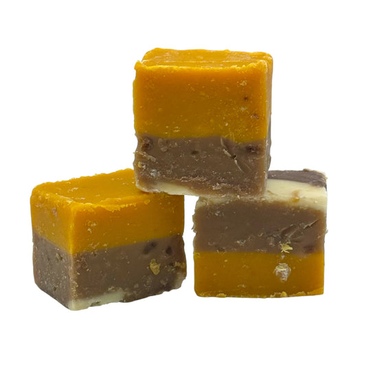 The Fudge Factory Salted Caramel Cheesecake with Biscoffi