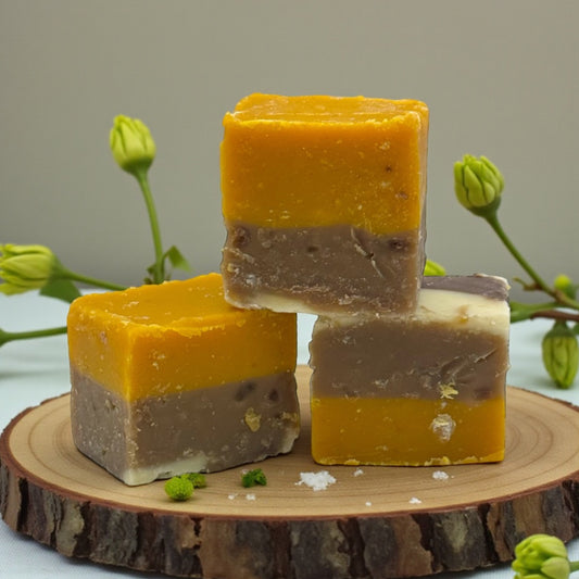 The Fudge Factory Salted Caramel Cheesecake with Biscoffi