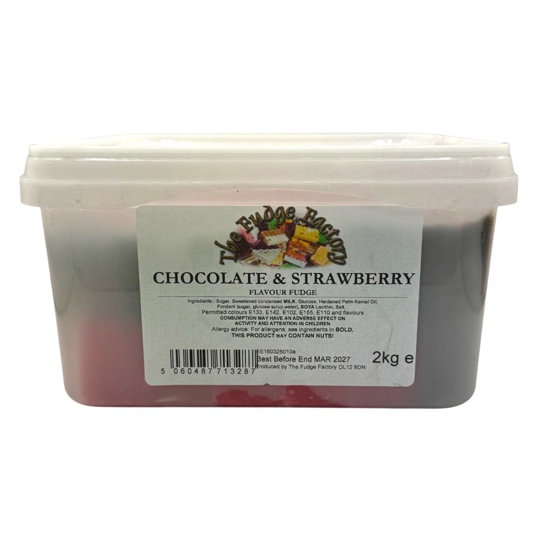 Fudge Factory Chocolate & Strawberry Fudge