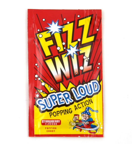 Fizz Wiz Strawberry Popping Candy