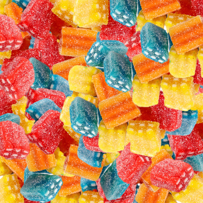 Fizzy Raspberry Bricks Kingsway Fizzy Bricks – Lollypop Lane