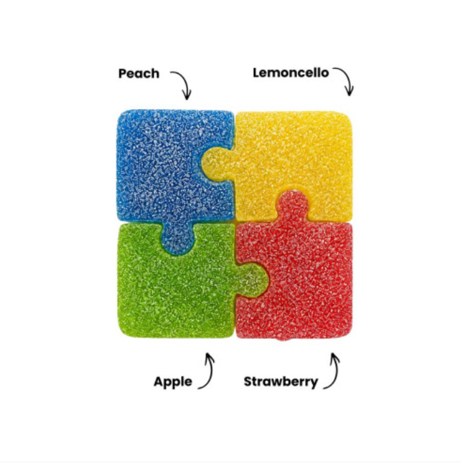 Fizzy Puzzle Pieces Pick n Mix Sweets
