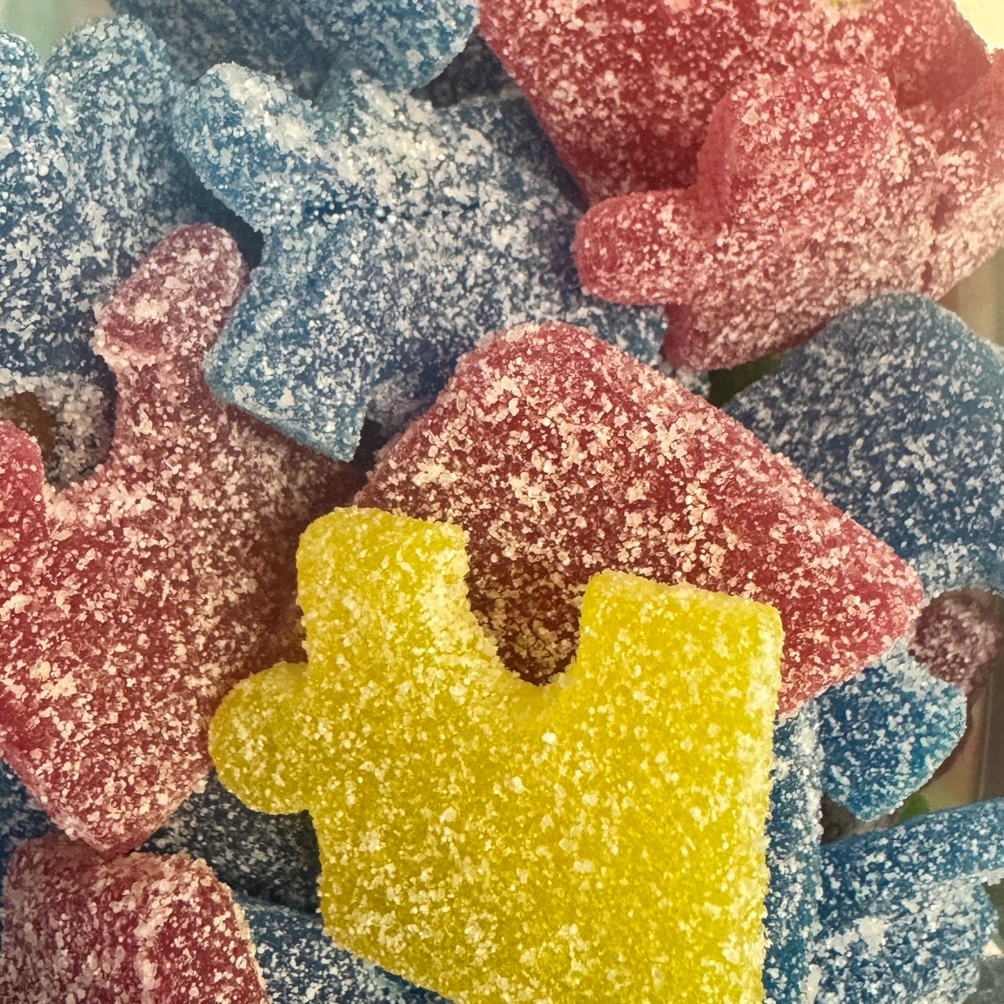 Fizzy Puzzle Pieces Pick n Mix Sweets