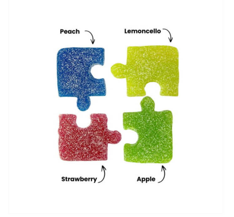Fizzy Puzzle Pieces Pick n Mix Sweets