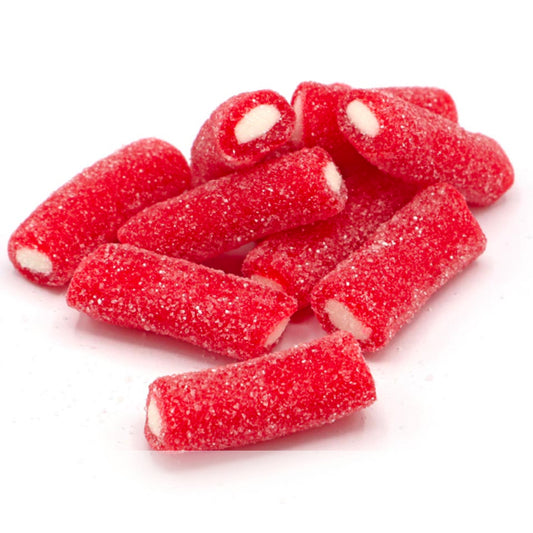 Fizzy Strawberry Bites - Lollypop Lane