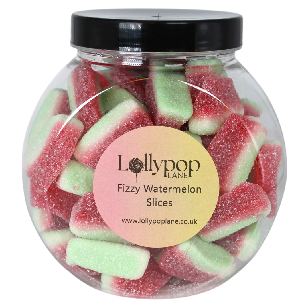 Fizzy Watermelon Slices Mini Sweet Jar - 400g