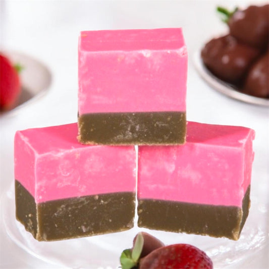 Fudge Factory Chocolate & Strawberry Fudge