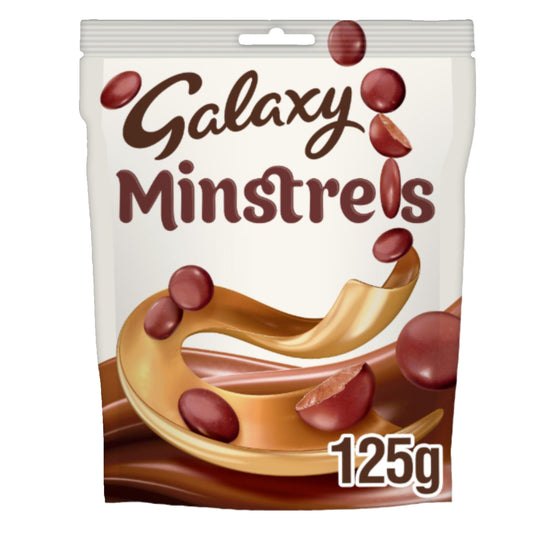 Galaxy Minstrels Milk Chocolate Buttons Pouch Bag 125g