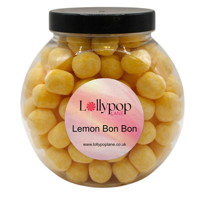 Lemon Bon Bons Mini Sweet Jar