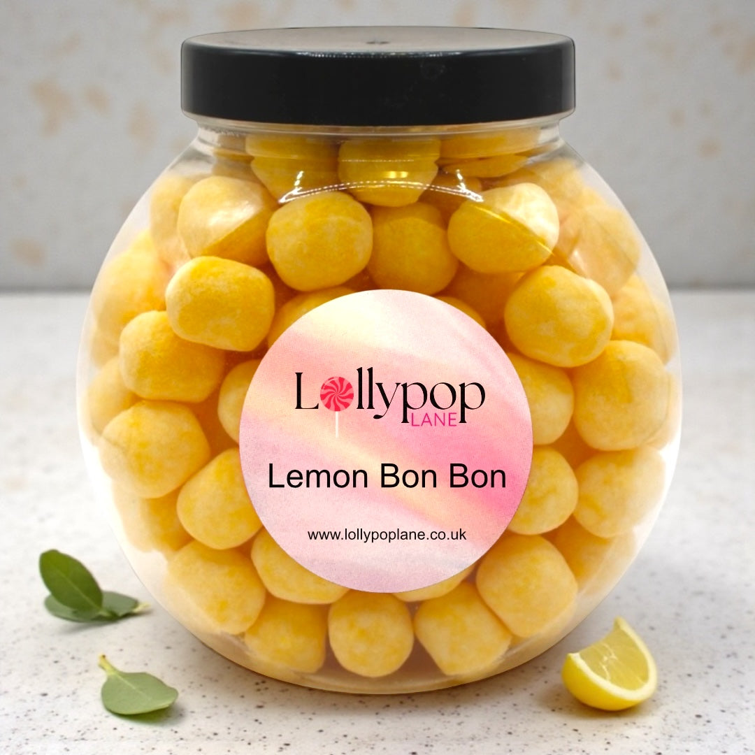 Lemon Bon Bons Mini Sweet Jar