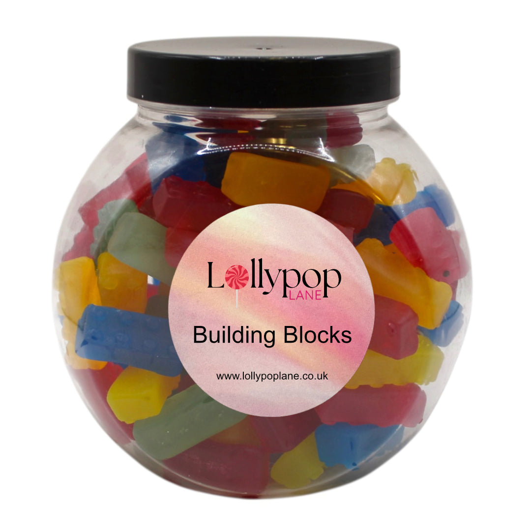 Vegan Building Blocks Mini Sweet Jar