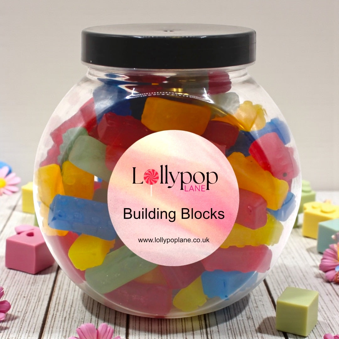 Vegan Building Blocks Mini Sweet Jar