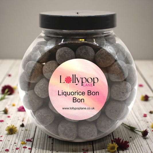Liquorice Bon Bon Mini Sweet Jar - 500g