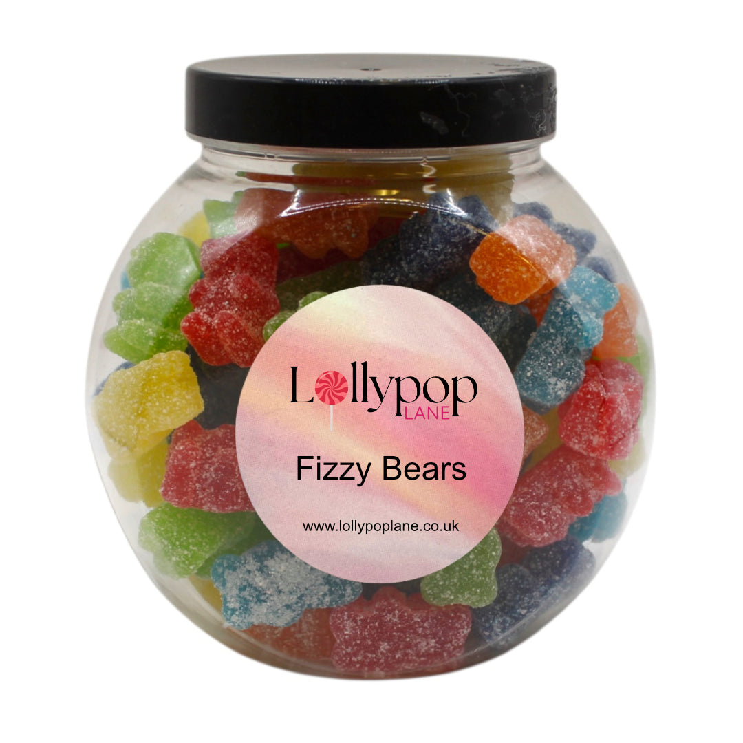 Lollypop Lane Fizzy Bears Mini Sweet Jar