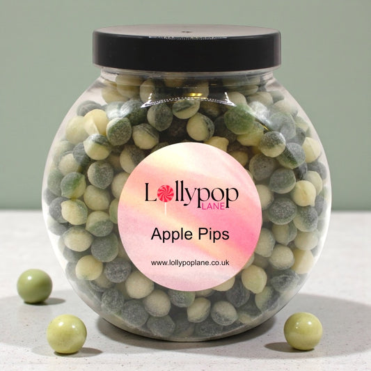 Apple Pips Pips Mini Sweets Jar