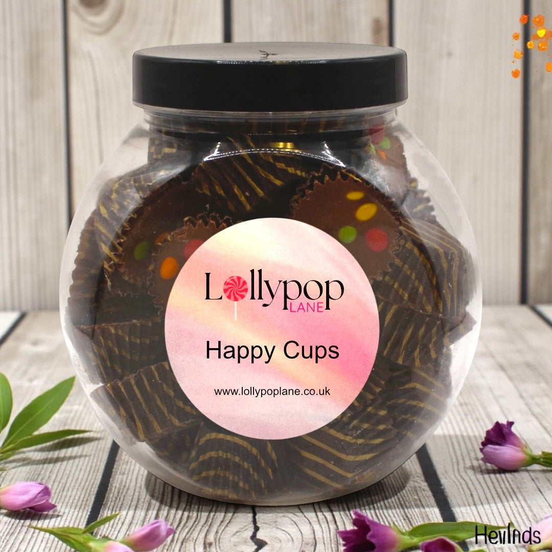 Happy Cups Mini Sweet Jar