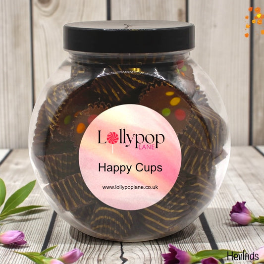 Happy Cups Mini Sweet Jar