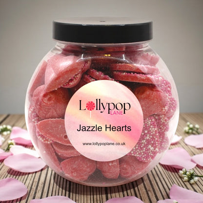 Hannah's Jazzles Hearts Mini Sweet Jar