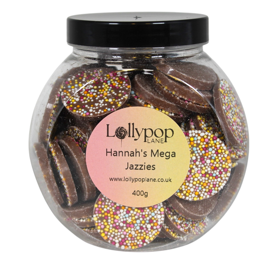 Hannah's Mega Jazzies Mini Sweet Jar - 400g