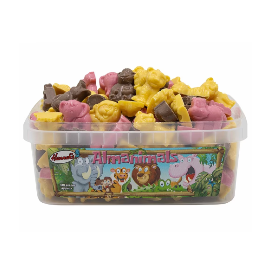 Hannah's Zoo Animals Tub 600g