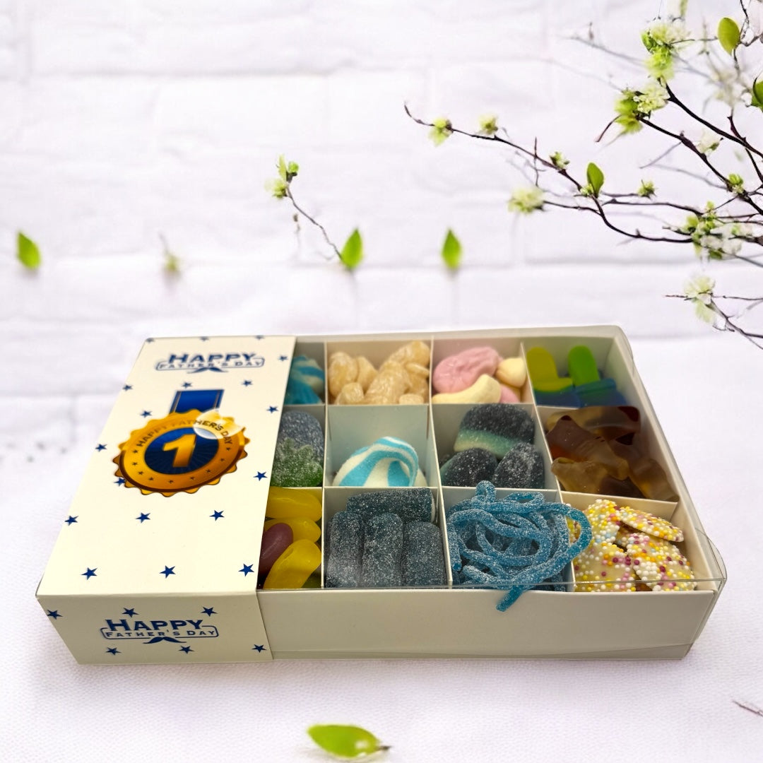 "Happy Father's Day" Gift Box - Pick n Mix Sweets 670g