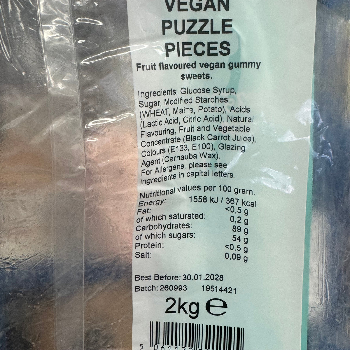 Gummy Puzzle Pieces 