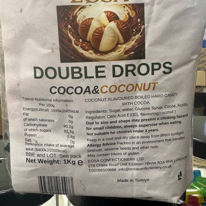 EOSA Coco And Coconut Drops Boiled Sweets