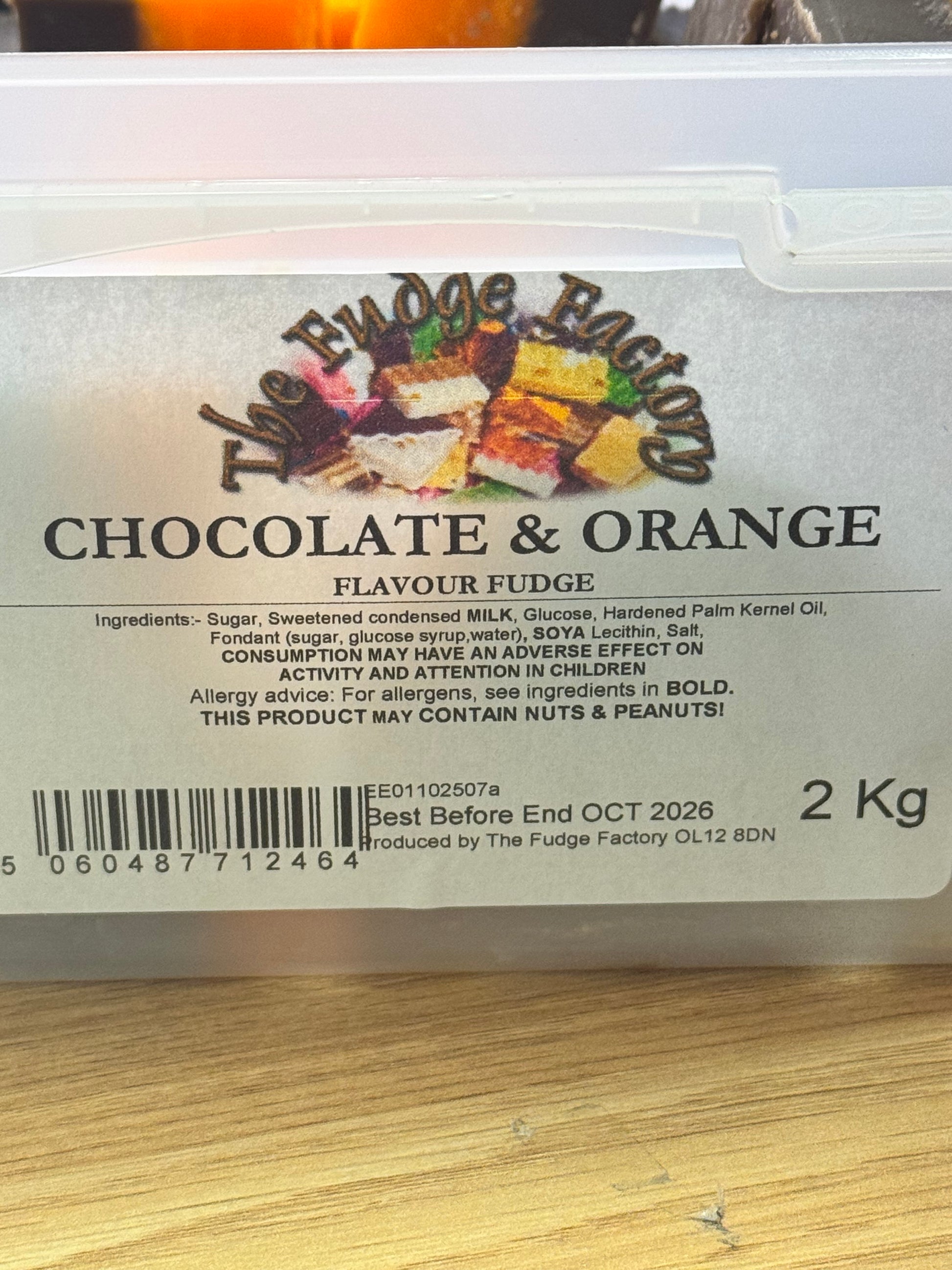 The Fudge Factory Gingerbread Latte Fudge