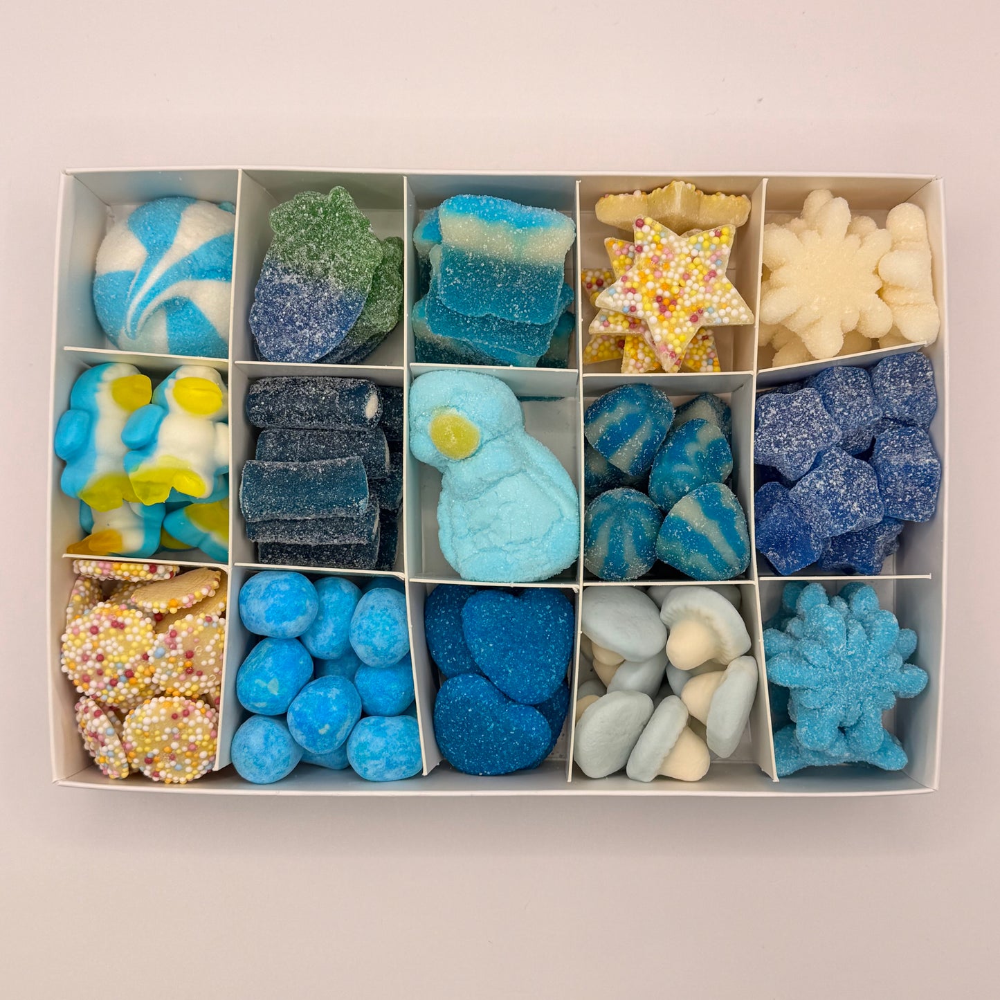 Merry Christmas Snowman Pick n Mix Gift Box 600g