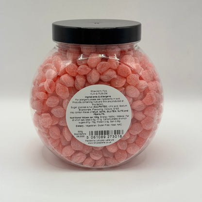 Strawberry Pips Mini Sweet Jar - 500g