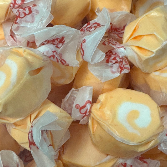 Taffy Town Orange Cream  Flavoured Taffy Toffee Pick n Mix Sweets
